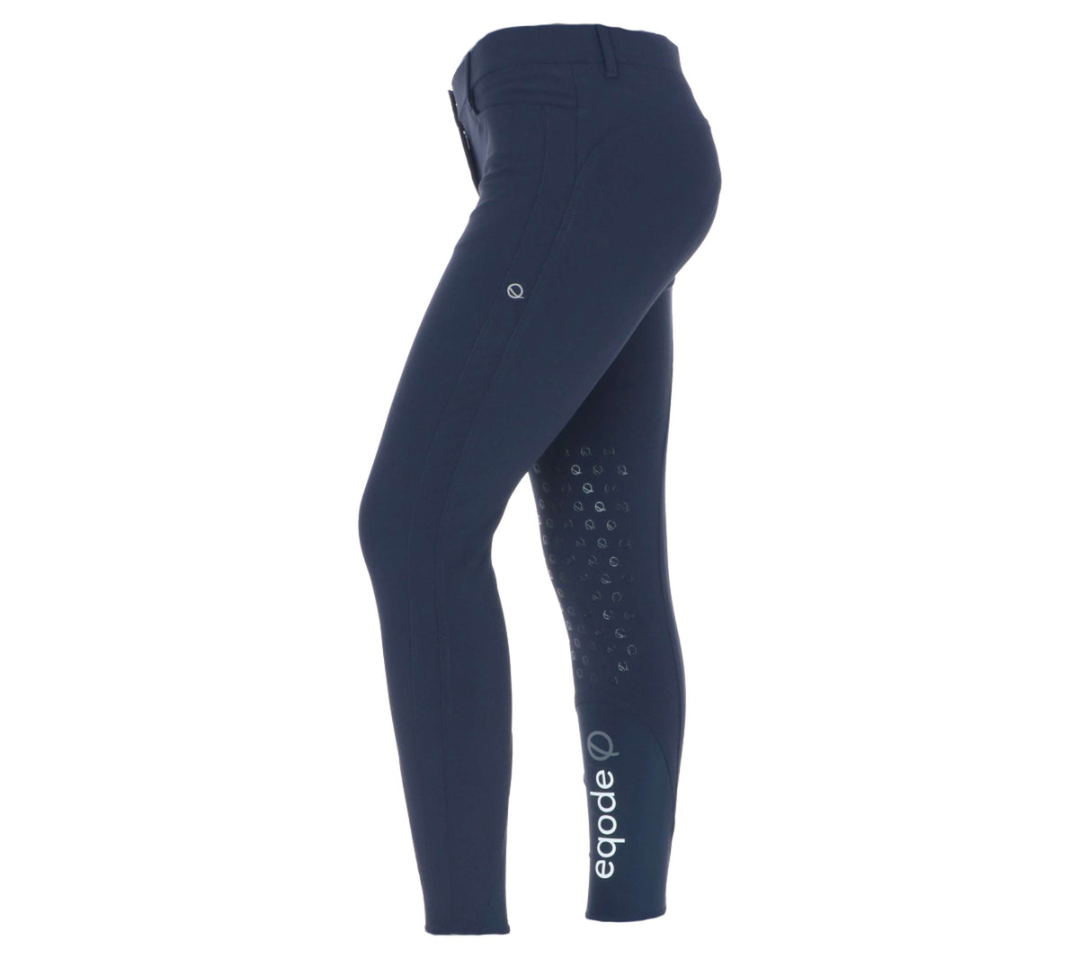 EQODE by Equiline Reithose Delma Knie Grip Blau