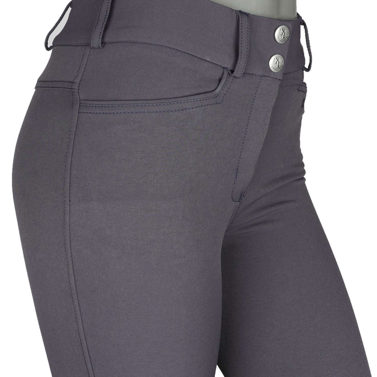 Kingsland Reithose Kadi E-Tec mit Knie-Grip Damen Navy