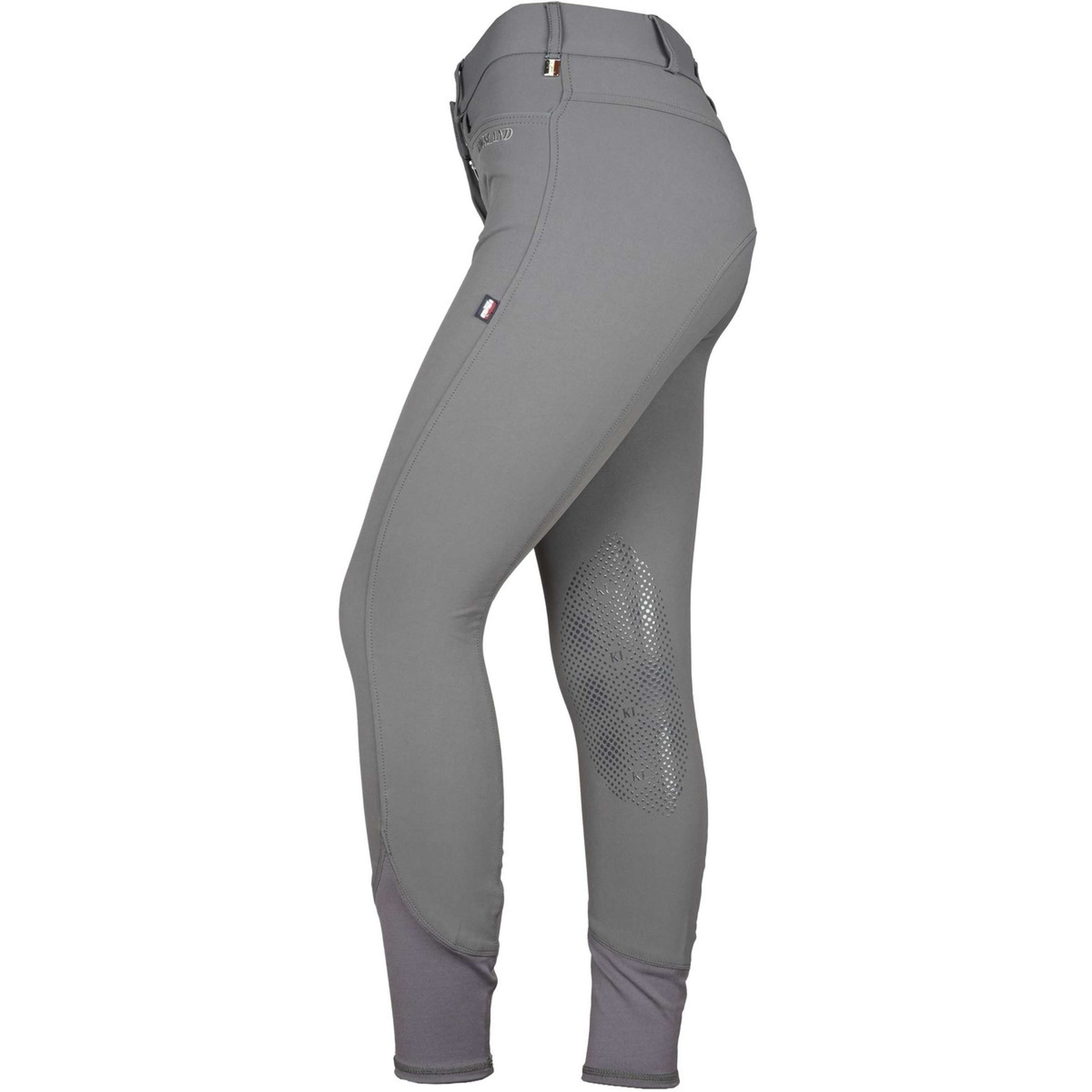 Kingsland Reithose Kadi E-Tec mit Knie-Grip Damen Grau Kingsland Reithose Kadi E-Tec mit Knie-Grip Damen Grau