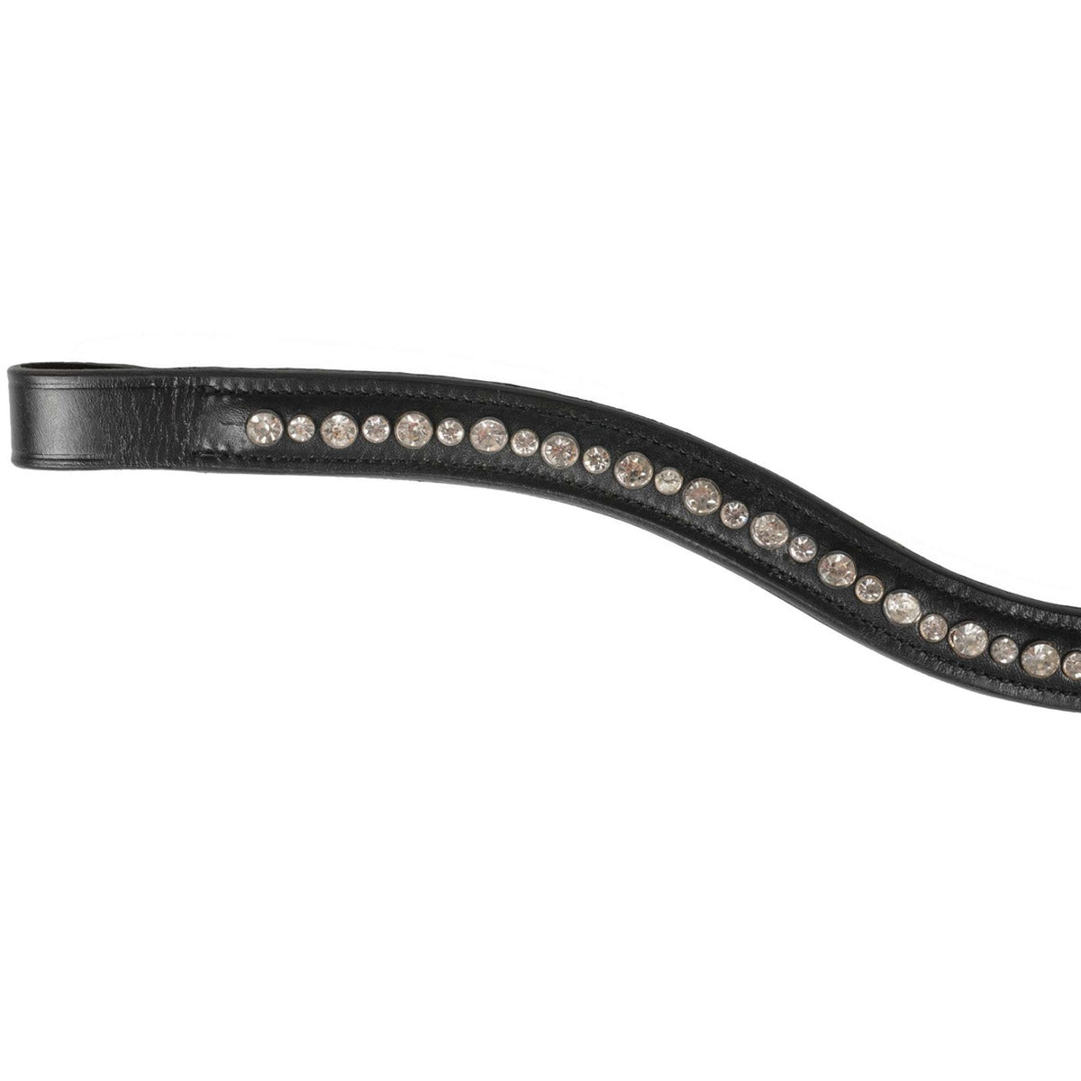 ANKY Stirnriemen Rivet Curved Schwarz