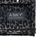 ANKY Schabracke Leopard Print Dressur Silber