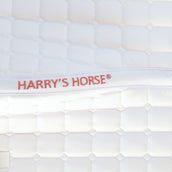 Harry's Horse Schabracke Reverso Logo Competition Dressur Weiß/Rosegold