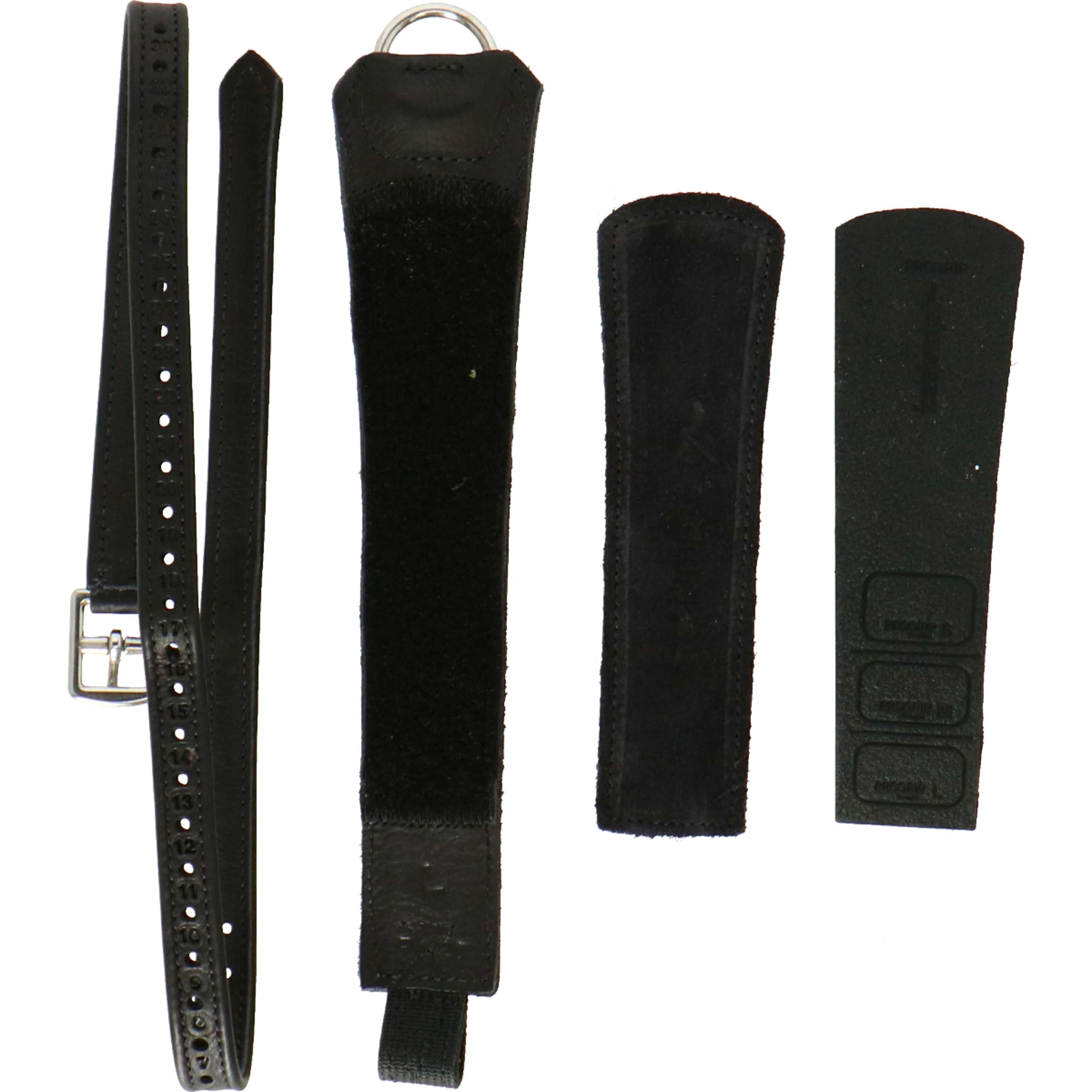 Freejump Steigbügelriemen Progrip Leder Schwarz Freejump Steigbügelriemen Progrip Leder Schwarz