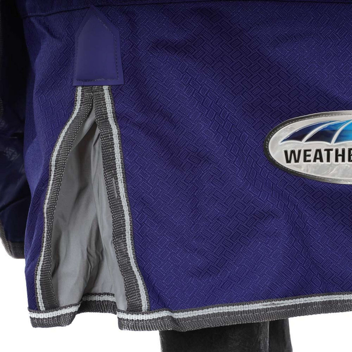 Weatherbeeta Winterdecke Comfitec Premier Free II Standard Neck Lite 0g Dunkelblau/Grau/Weiß