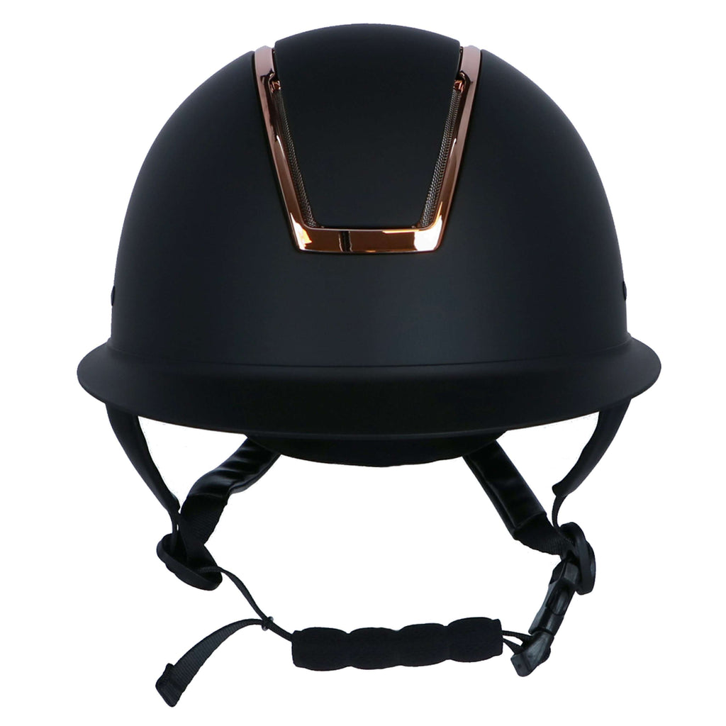 HKM Reithelm Lady Shield Schwarz/Roségold