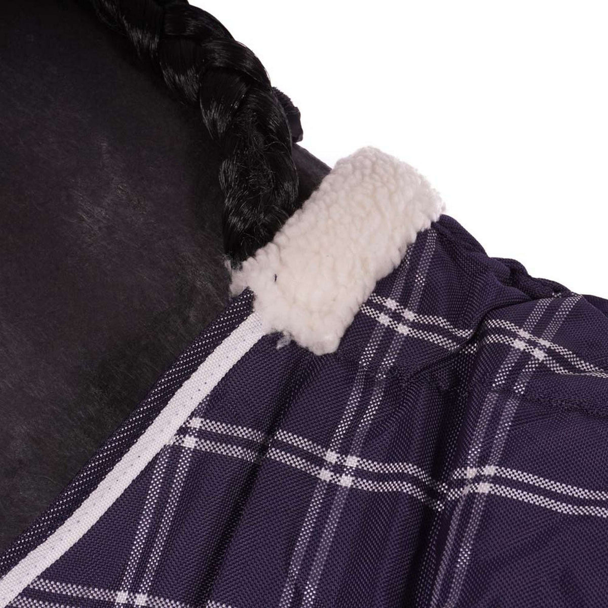 Weatherbeeta Stalldecke Saxon 1200D Stable Standard Neck Medium 200g Navy Plaid