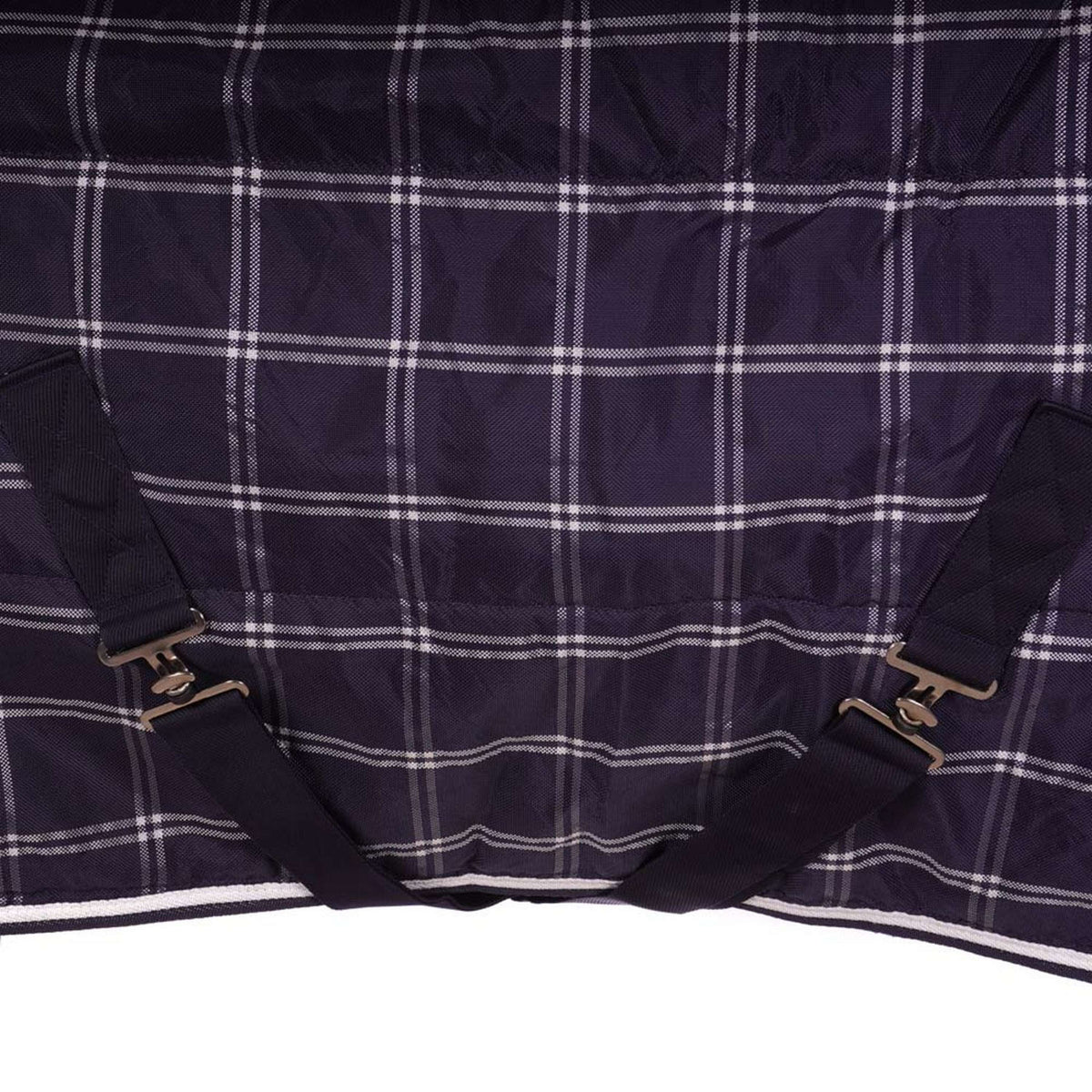 Weatherbeeta Stalldecke Saxon 1200D Stable Standard Neck Medium 200g Navy Plaid