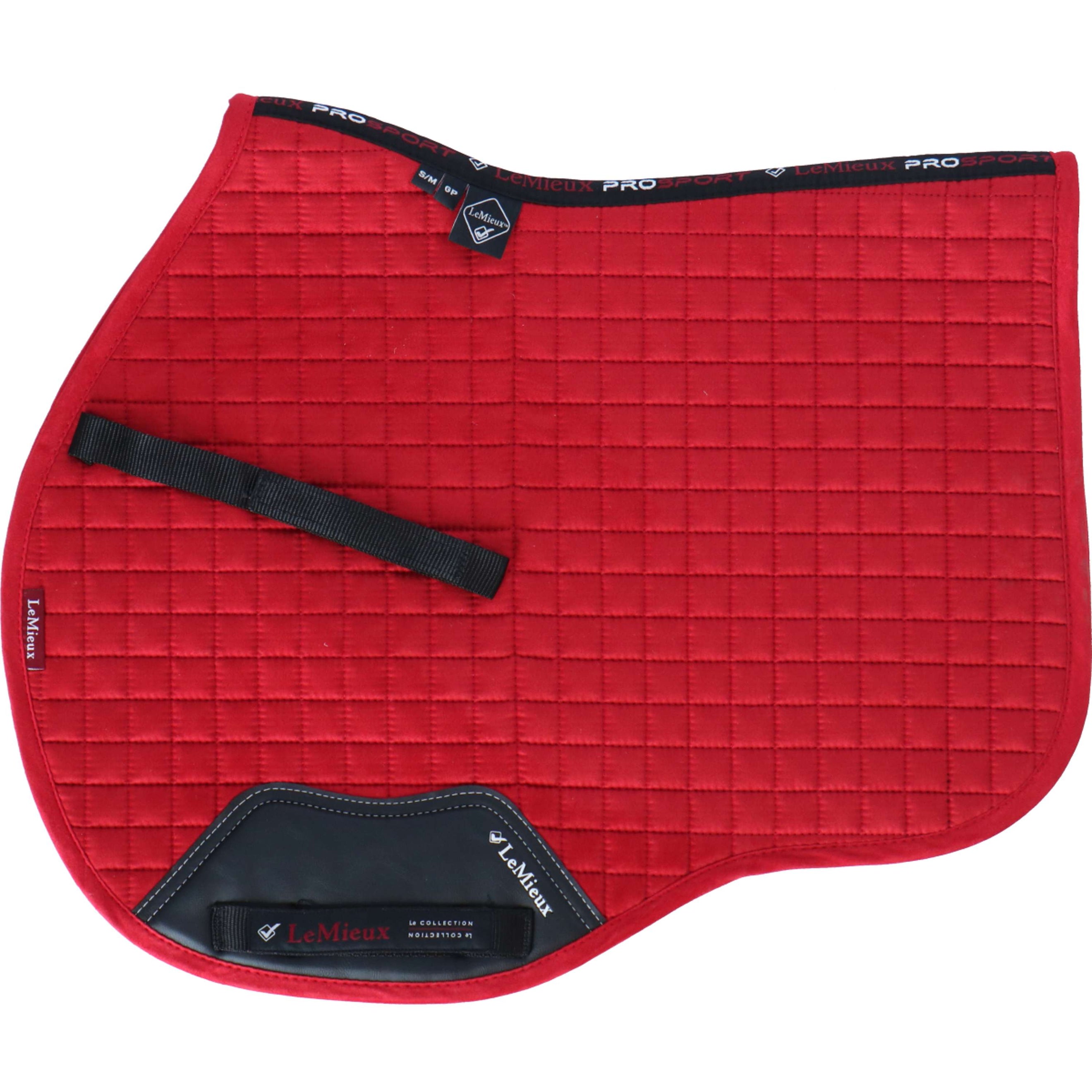 LeMieux Schabracke Luxury Square Vielseitigkeit Chilli Red