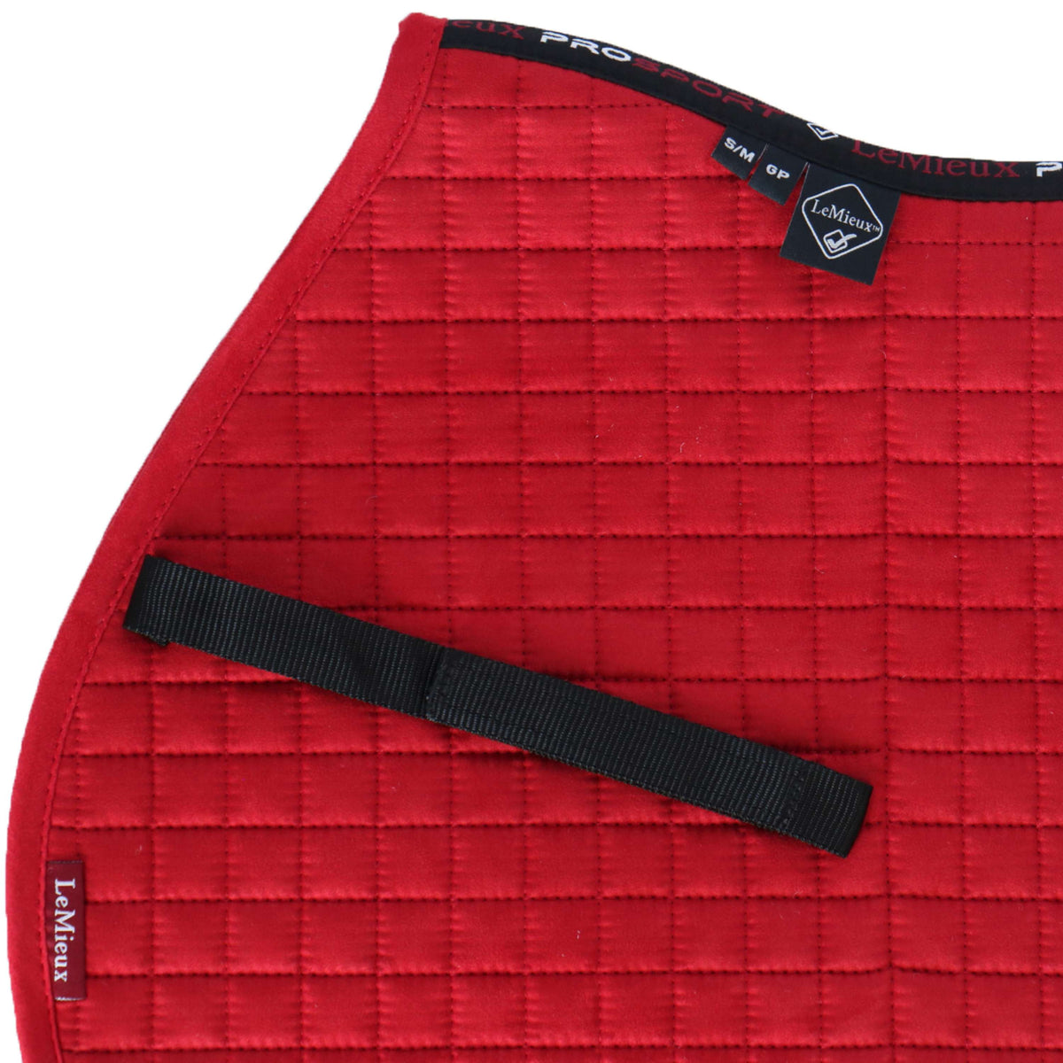 LeMieux Schabracke Luxury Square Vielseitigkeit Chilli Red
