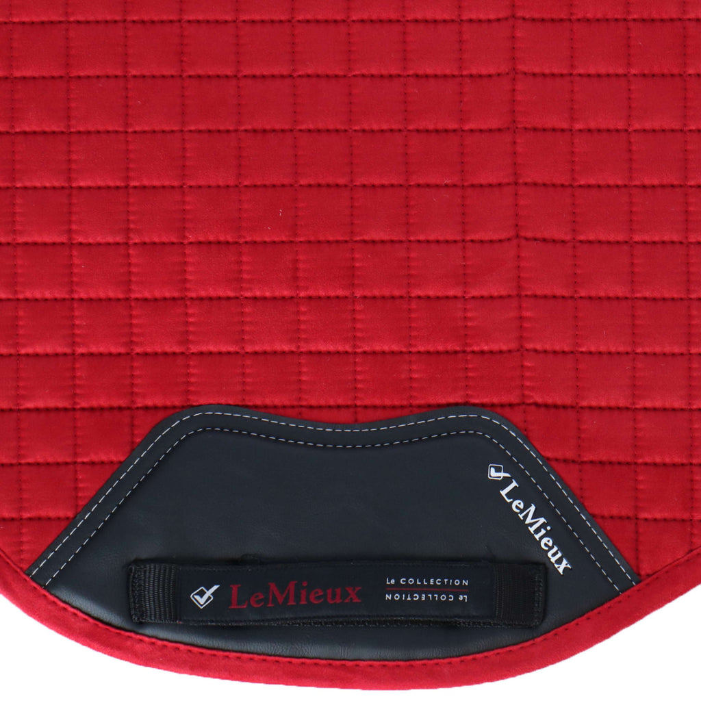 LeMieux Schabracke Luxury Square Vielseitigkeit Chilli Red