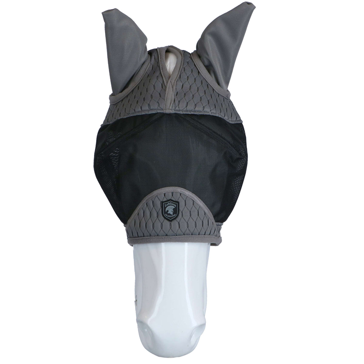 LeMieux Fliegenmaske Gladiator Half Grau