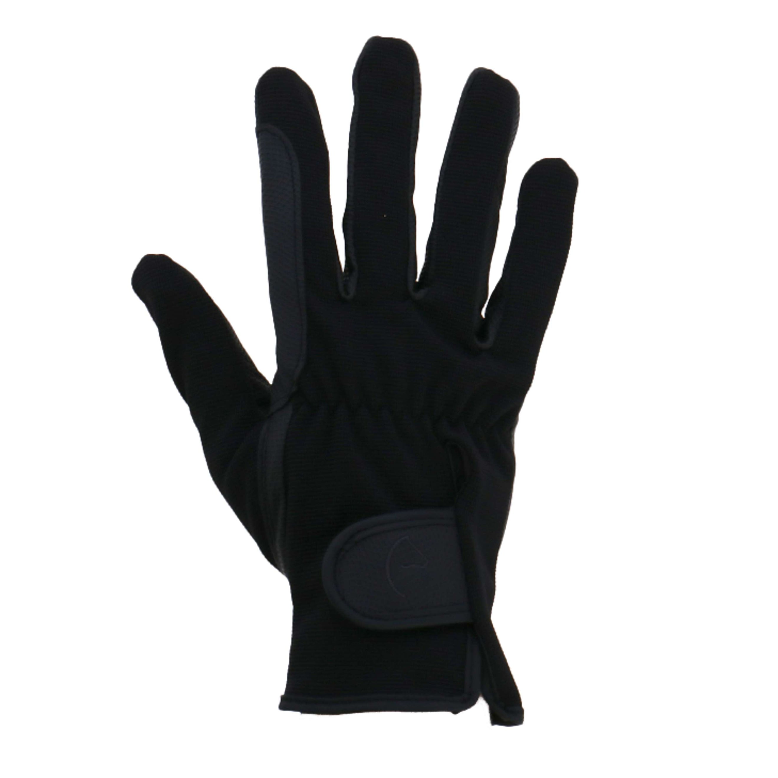 EQUITHÈME Handschuhe Mesh Schwarz