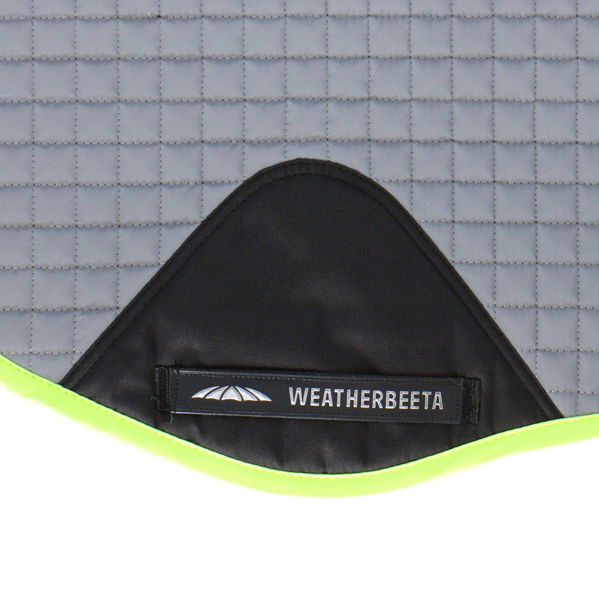 Weatherbeeta Schabracke Reflective Prime Vielseitigkeit Silber/Gelb