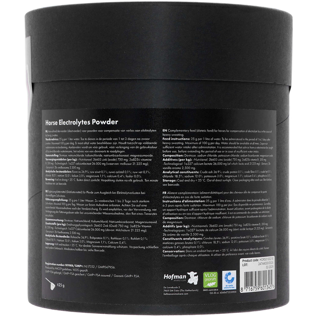 Excellent Electrolytes Pulver mit B2 Eimer