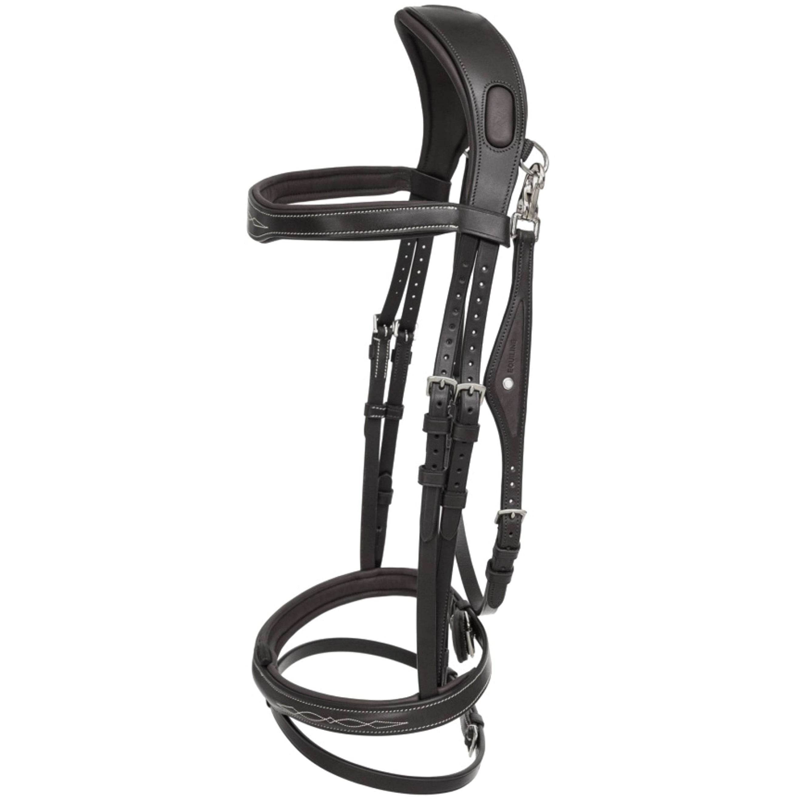 Equiline Trense JP Anatomisch Light Schwarz Equiline Trense JP Anatomisch Light Schwarz