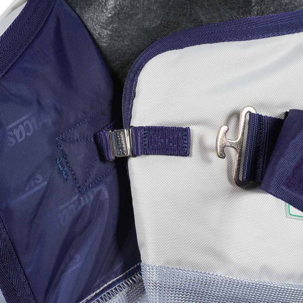 Bucas Buzz-Off Rain & Neck 0g Silber/Blau