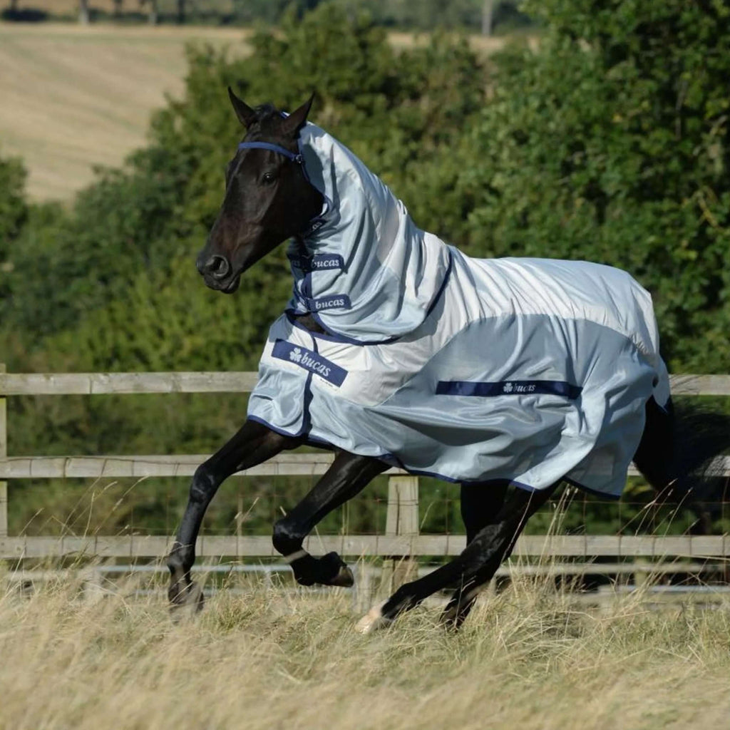 Bucas Buzz-Off Rain & Neck 0g Silber/Blau