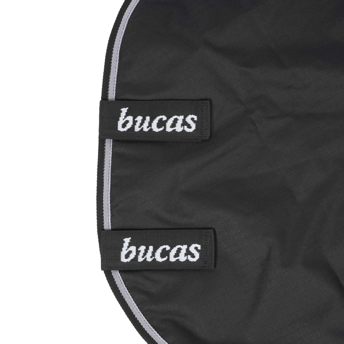 Bucas Trotting Turnout Combi Neck Schwarz/Weiß