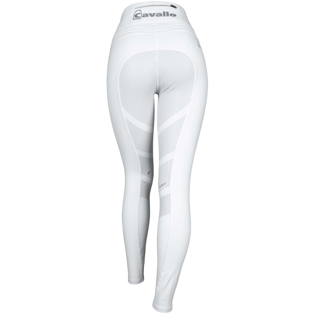 Cavallo Reitleggings CavalLin GRIP RL Full Grip Weiß