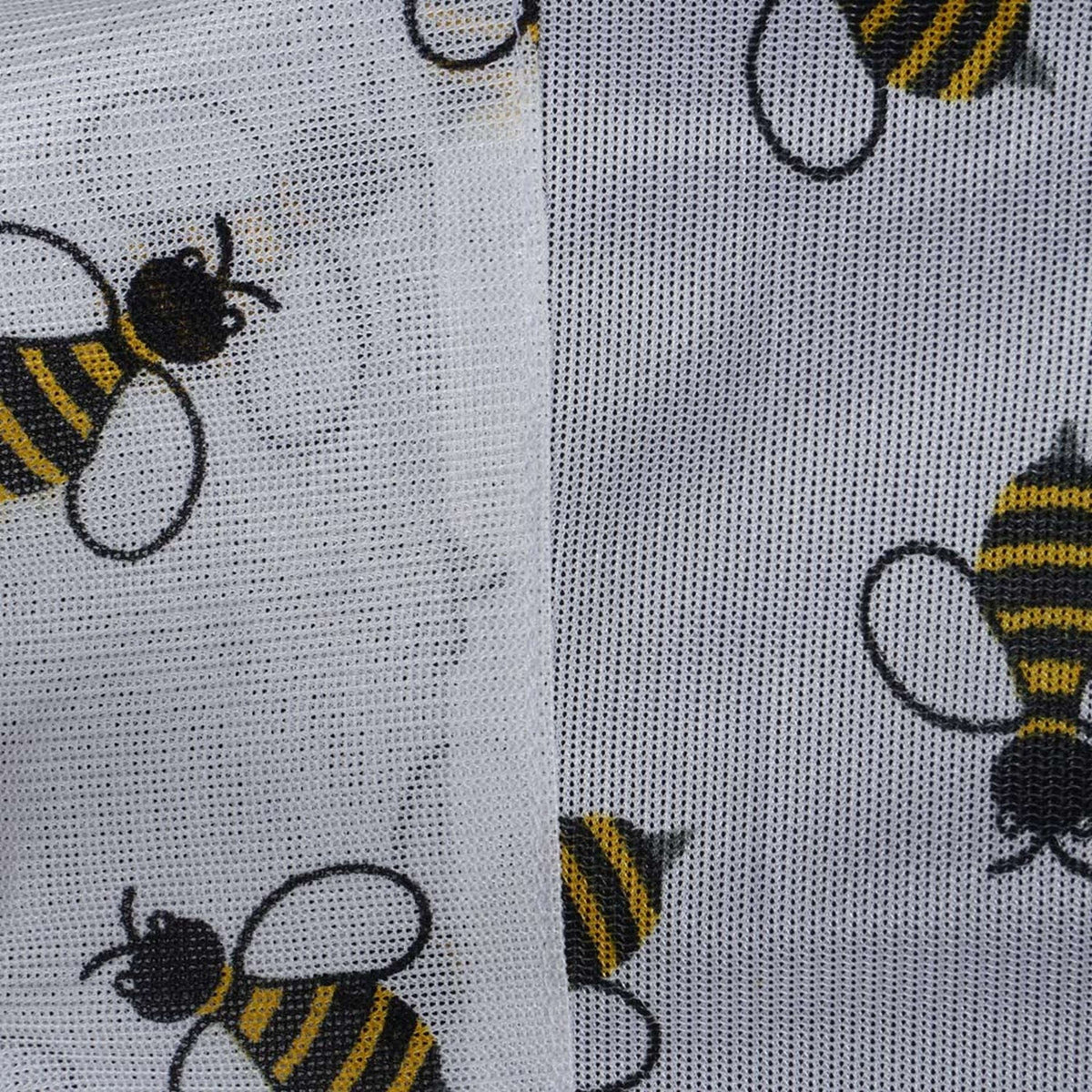 HKM Fliegendecke Bee Weiß/Gelb