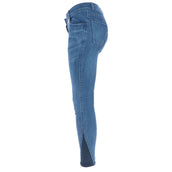 HKM Reithose Denim Silikon Besatz Kids Hellblau/Denim