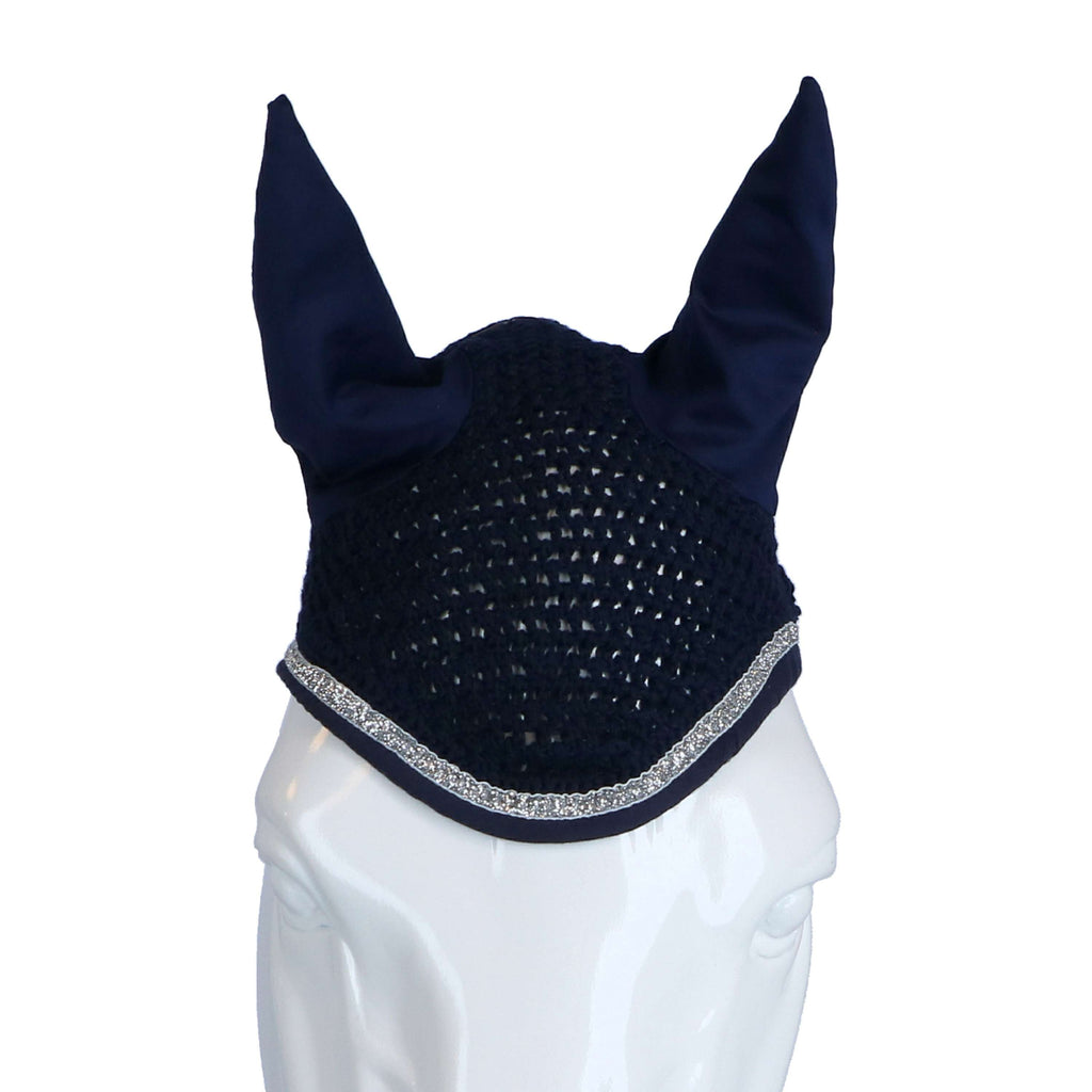 HKM Fliegenhaube Romy Dunkelblau
