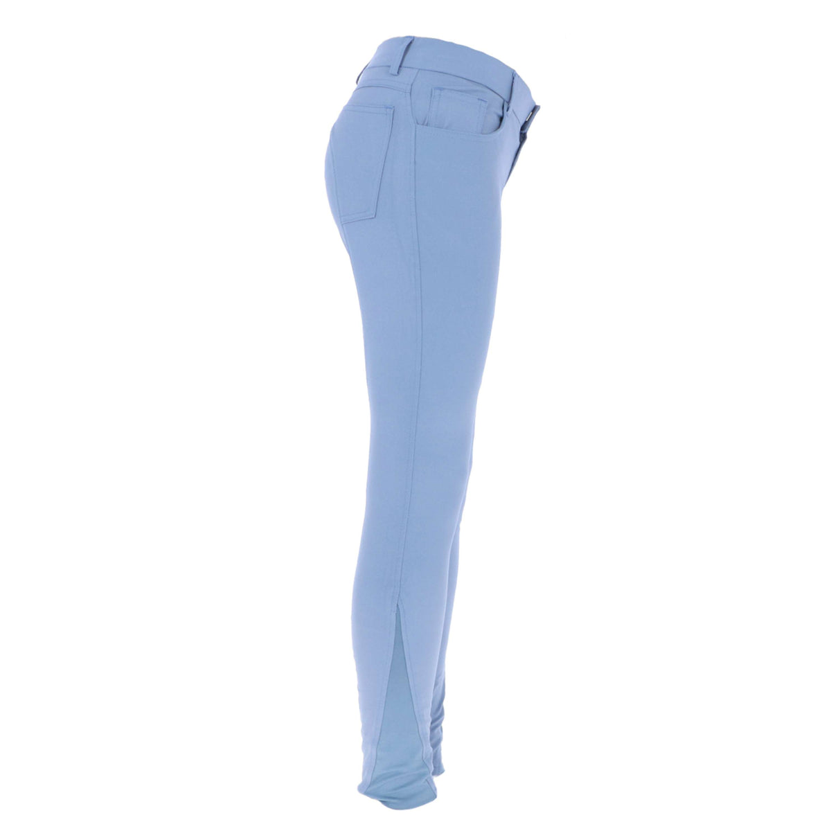 HKM Reithose Sunshine Silikon Kniebesatz Kinder Jeansblau