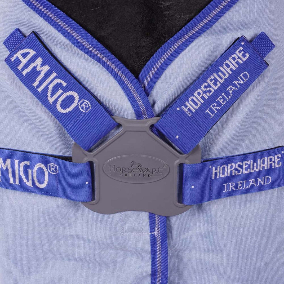 Amigo Ripstop Hoody Pony AzureBlue/StrongBlue/Silver