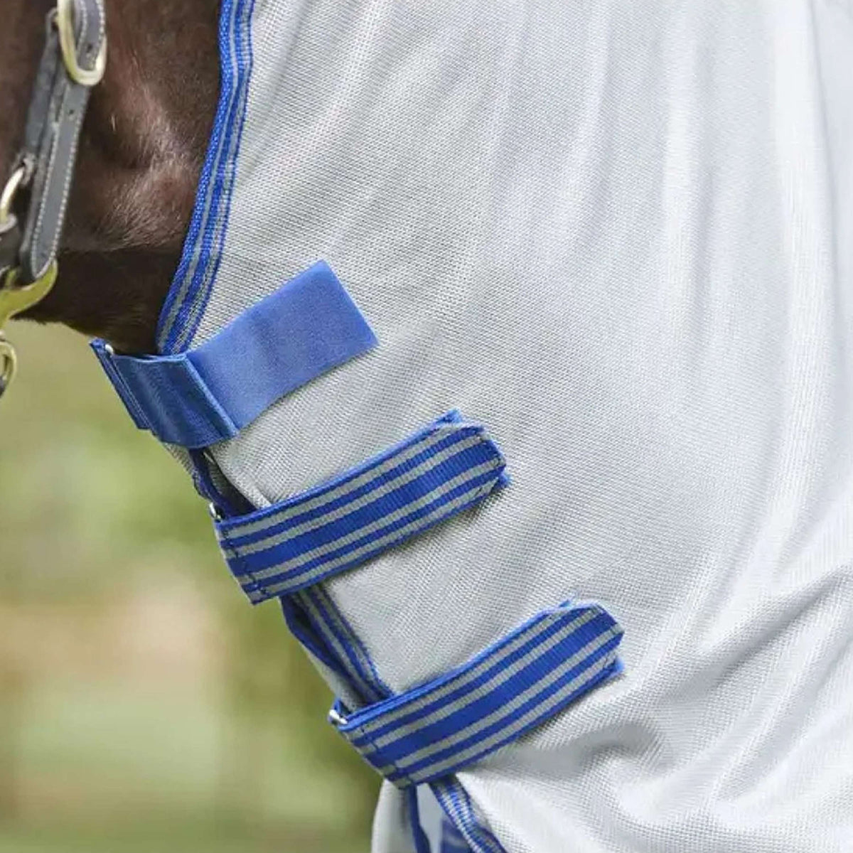 WeatherBeeta Decke ComFiTec Airflow II Detack a Neck Grau/Blau/Grau