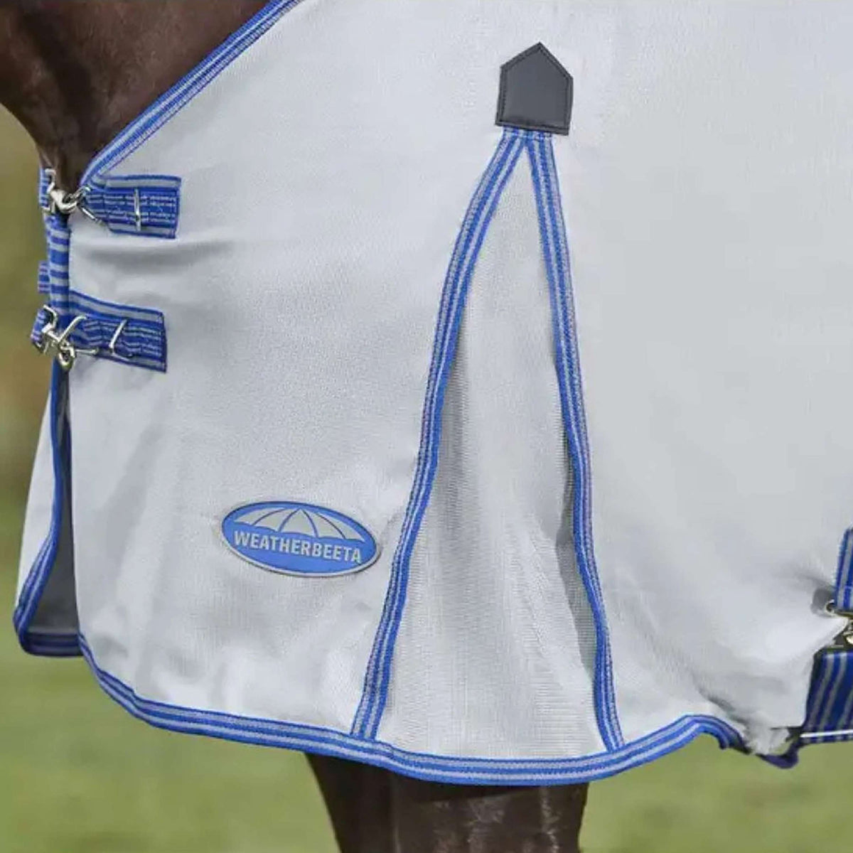 WeatherBeeta Decke ComFiTec Airflow II Detack a Neck Grau/Blau/Grau