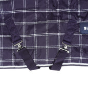 Weatherbeeta Decke Saxon 1200D PP Stable Standard Neck Medium Navy Plaid