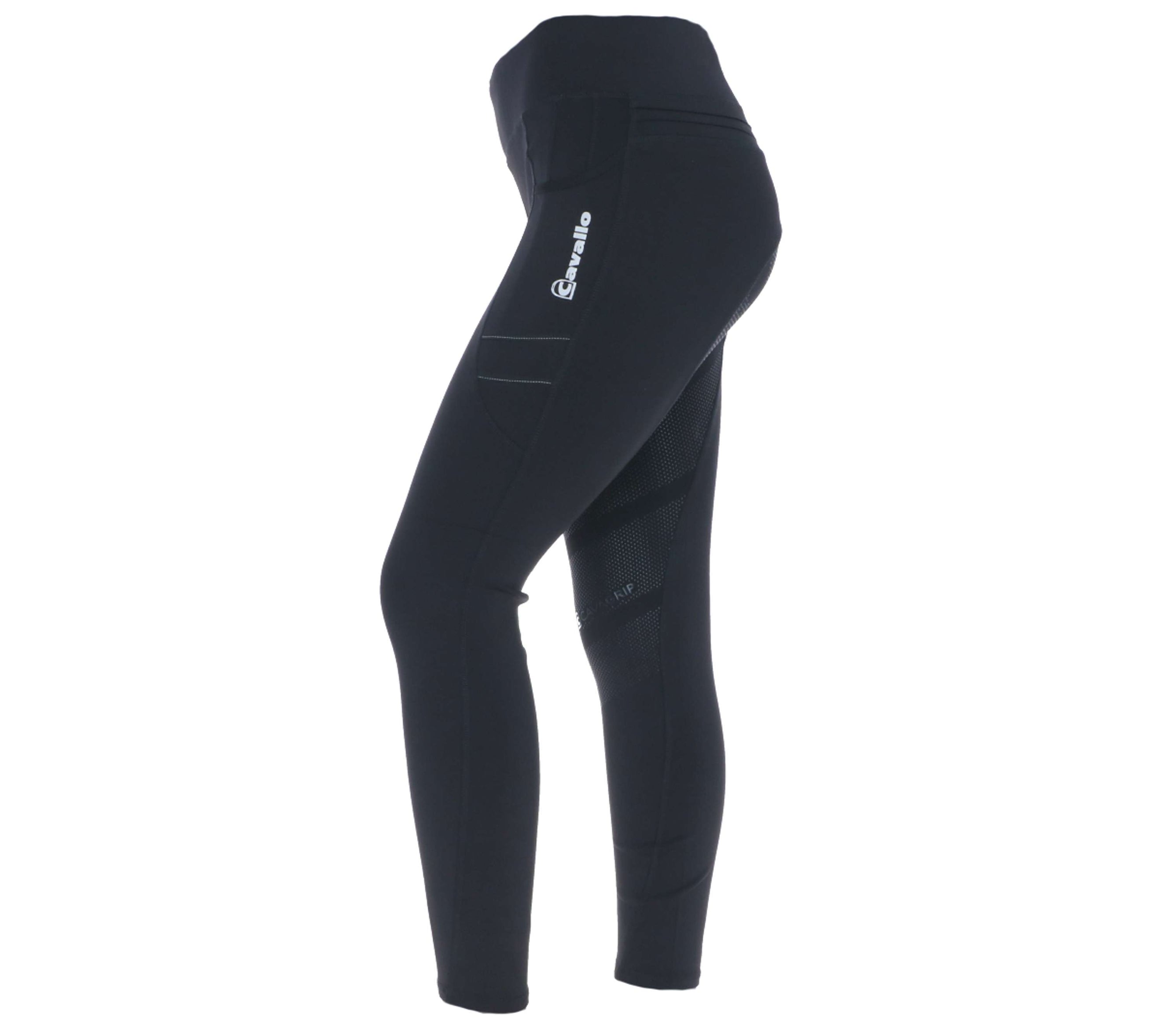 Cavallo Reitleggings CavalLin Grip RL Schwarz Cavallo Reitleggings CavalLin Grip RL Schwarz