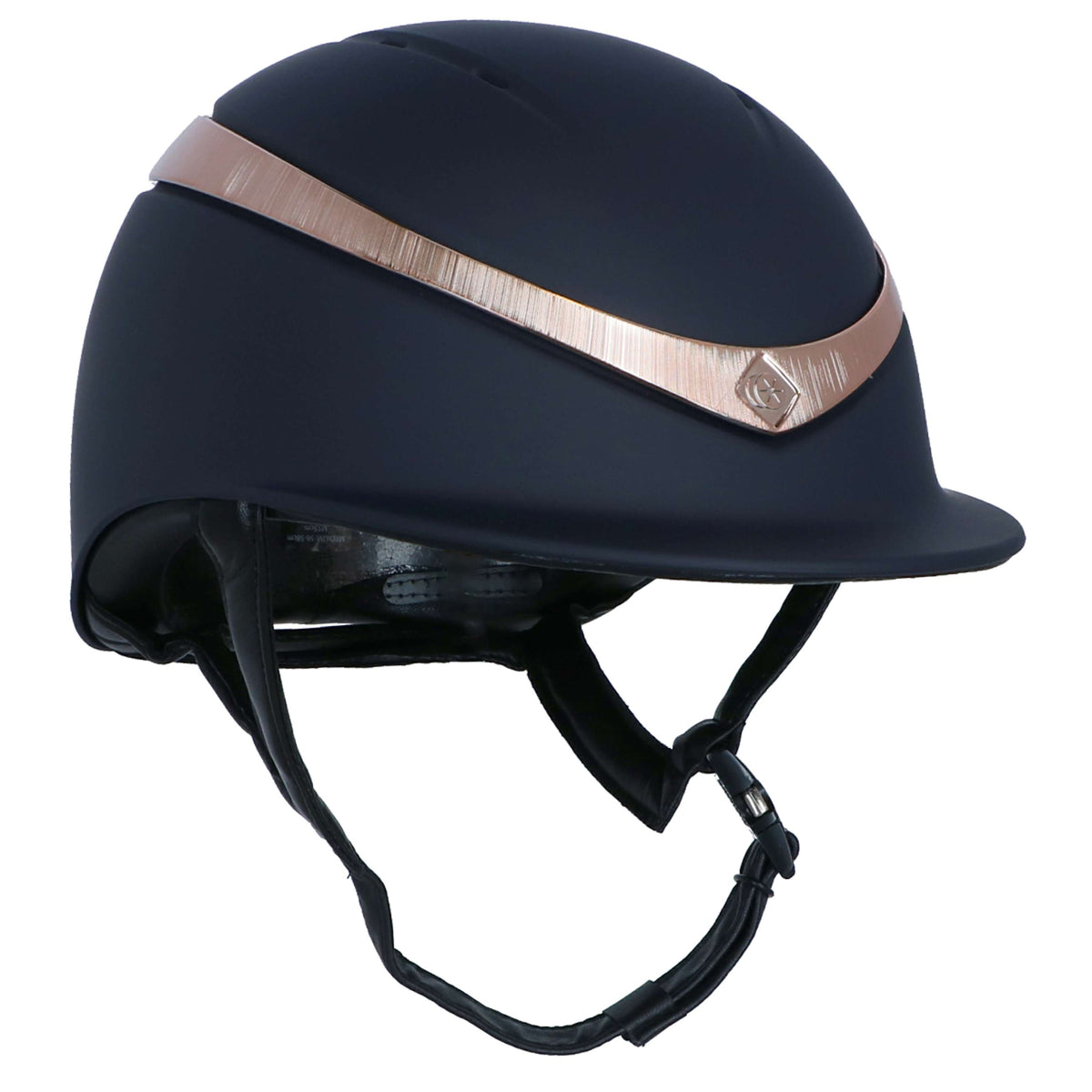 Charles Owen Reithelm Halo Navy/Rosegold