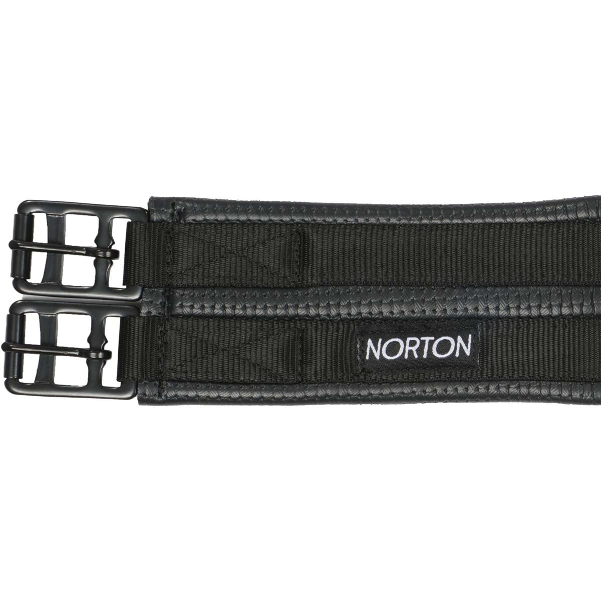 Norton Sattelgurt Comfort Elastisch Schwarz