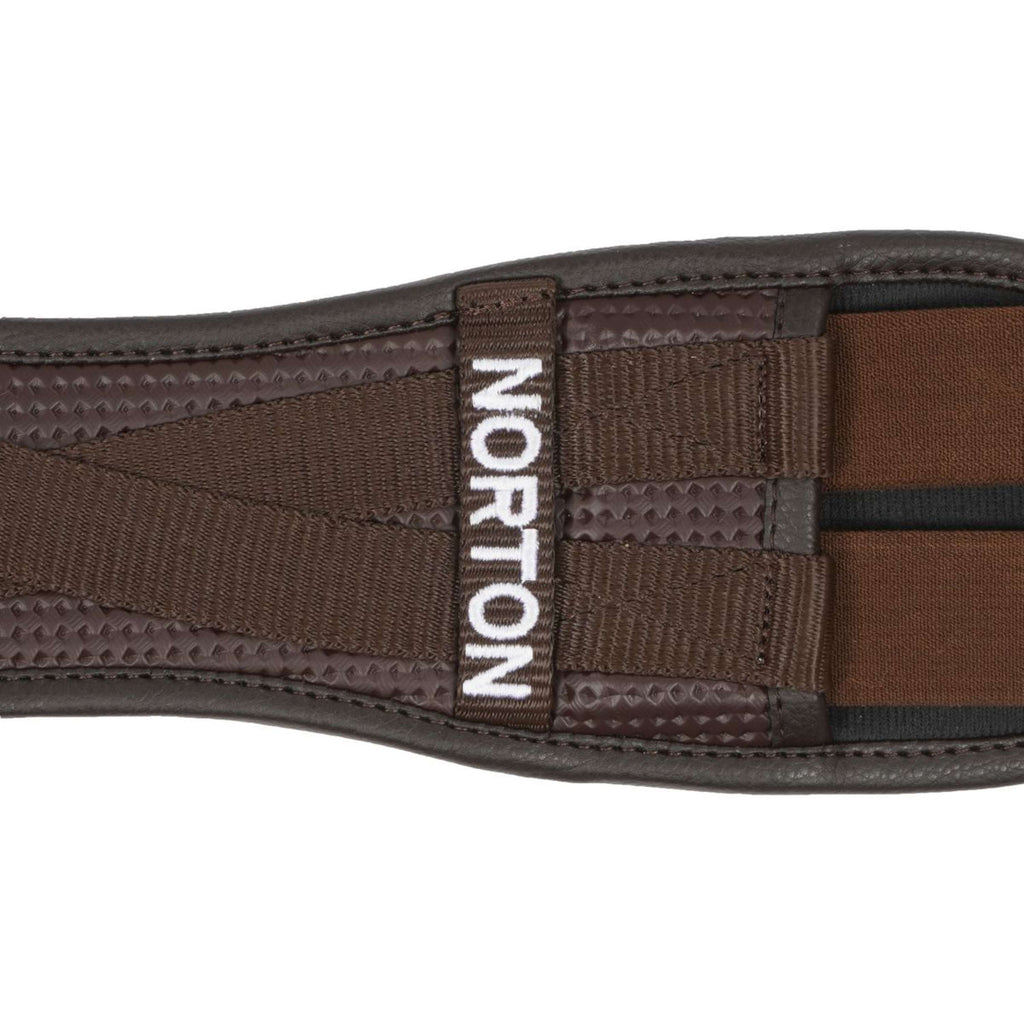 Norton Sattelgurt Confort Anatomisch Havanna