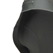 EQUITHÈME Reitleggings Tea Pull-On Silikon Kniebesatz Schwarz/Khaki