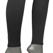 EQUITHÈME Reitleggings Tea Pull-On Silikon Kniebesatz Schwarz/Khaki