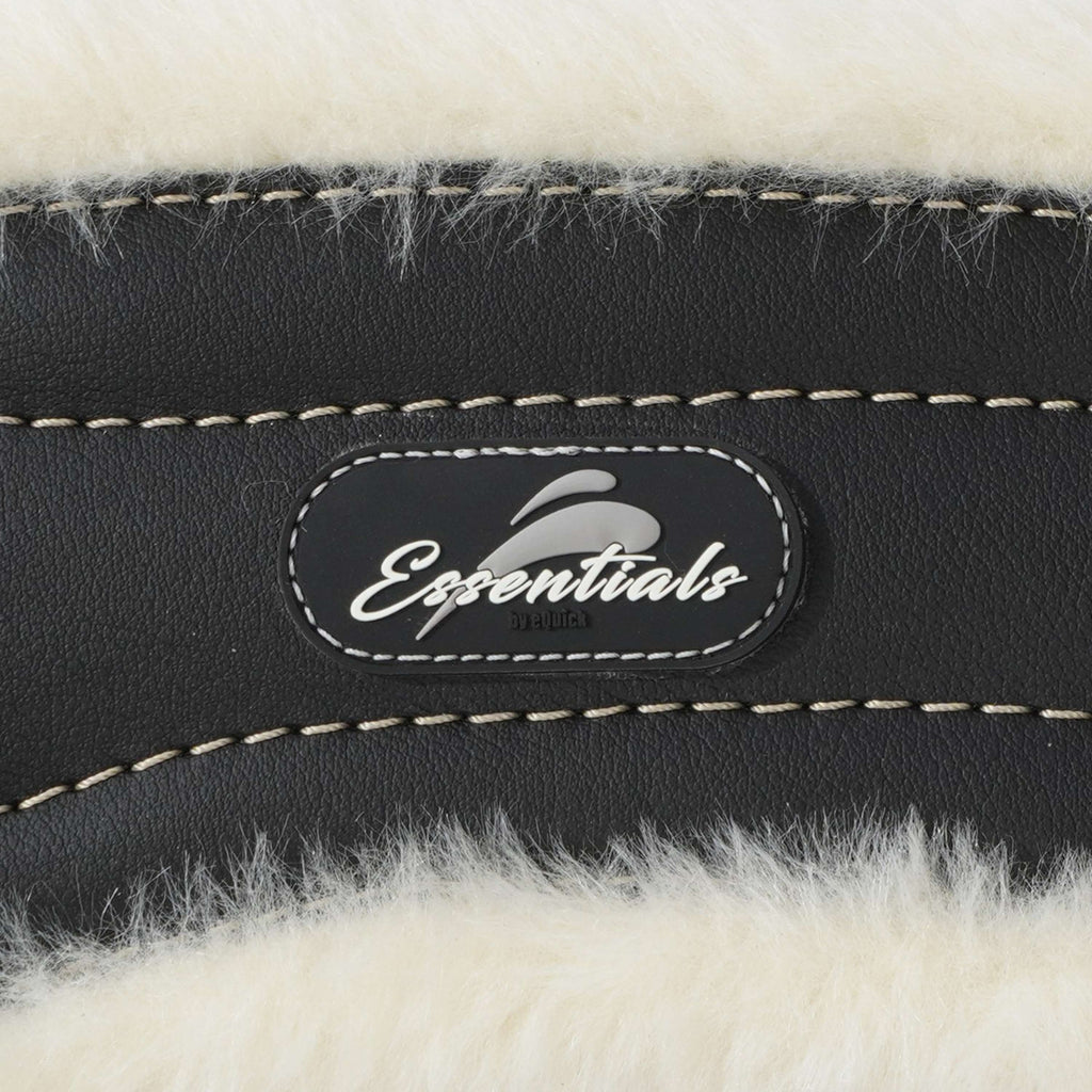 eQuick Sattelgurt ES Jumping Fluffy Schwarz