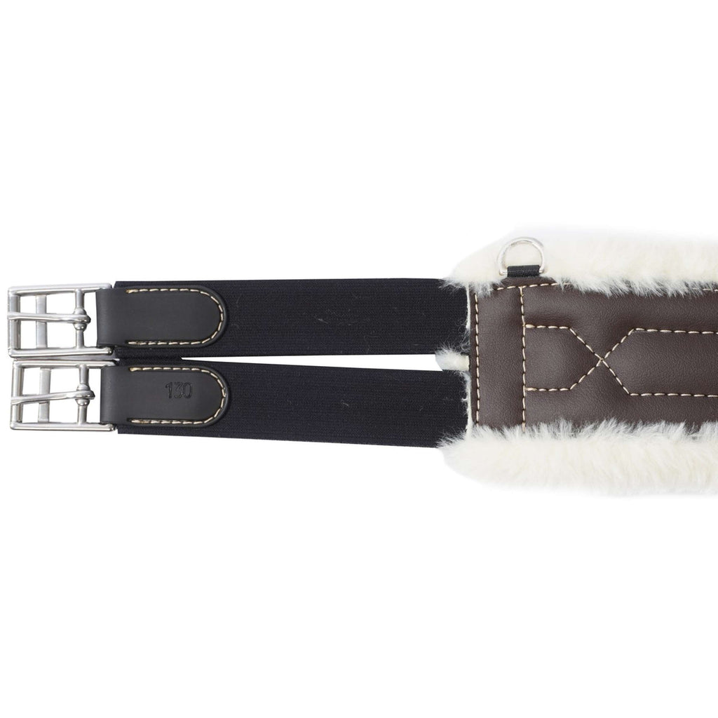 eQuick Sattelgurt ES Jumping Stud Fluffy Braun