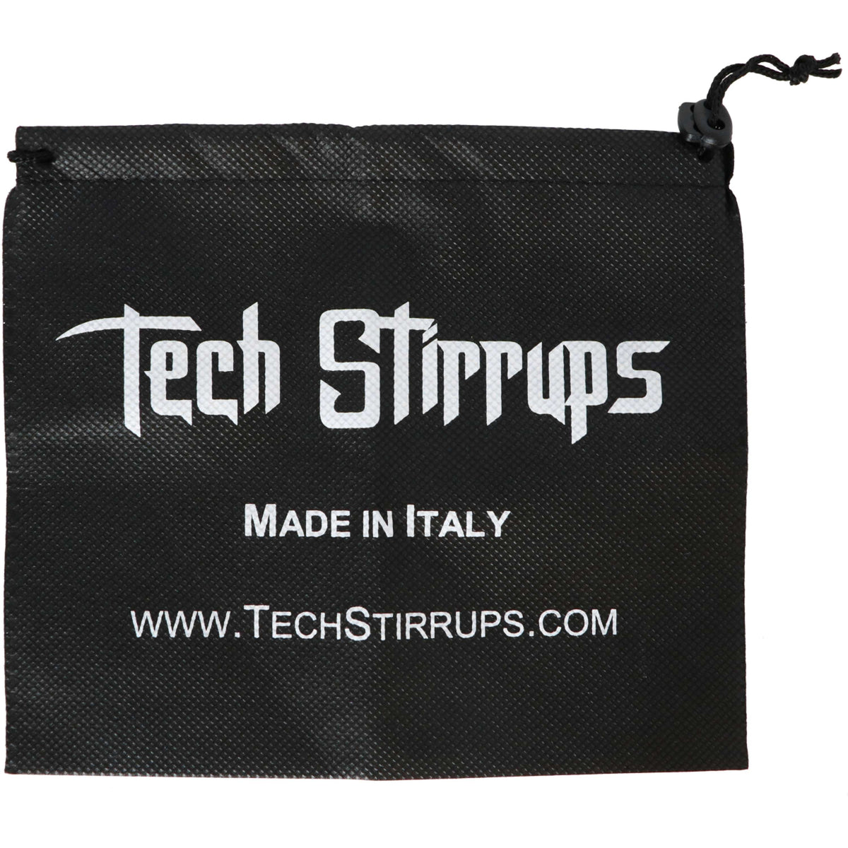 Tech Stirrups Steigbügeltasche Schwarz