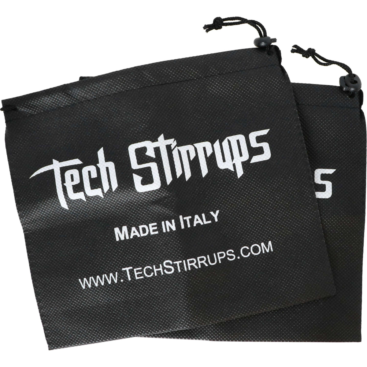 Tech Stirrups Steigbügeltasche Schwarz