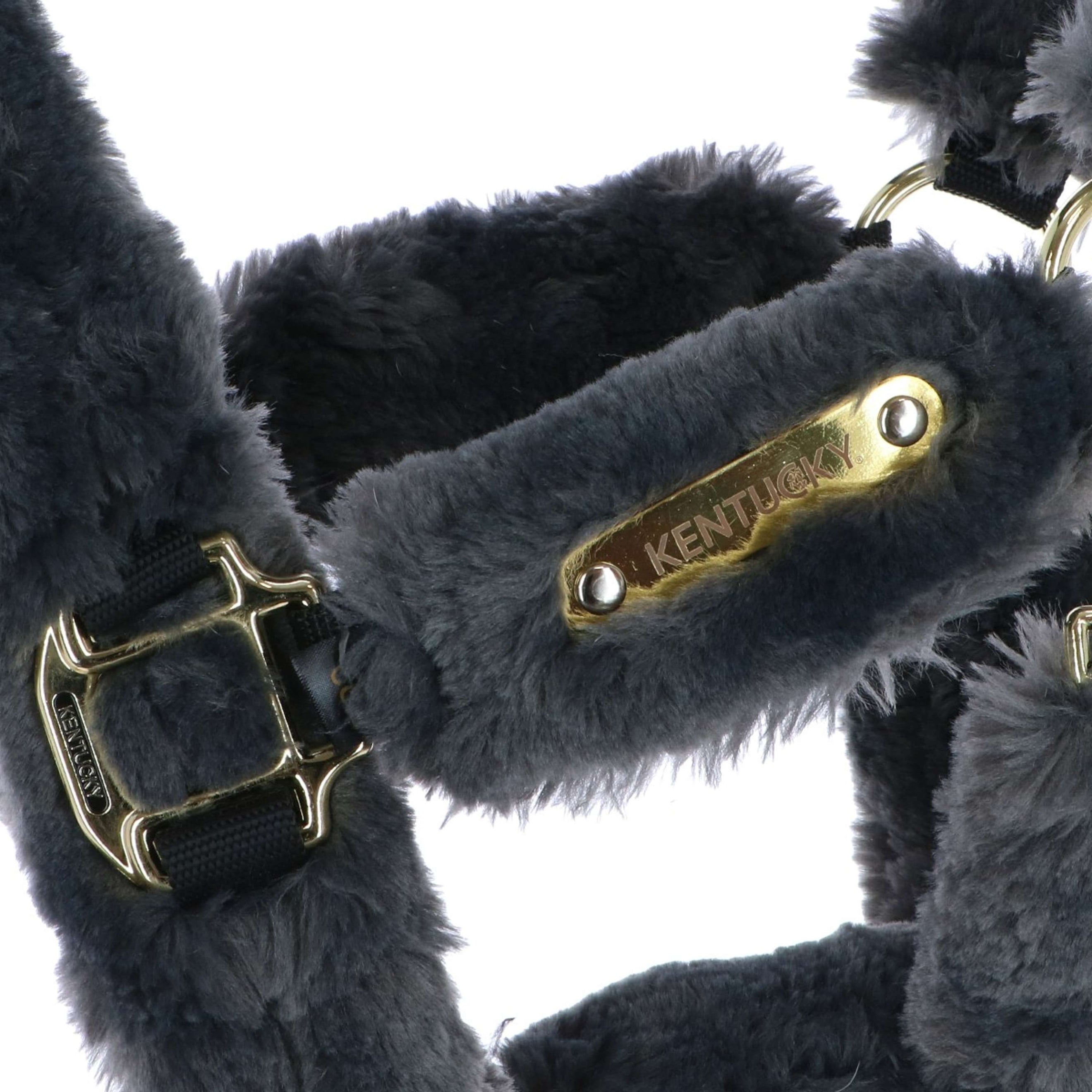 Kentucky Halfter Sheepskin Grau Kentucky Halfter Sheepskin Grau
