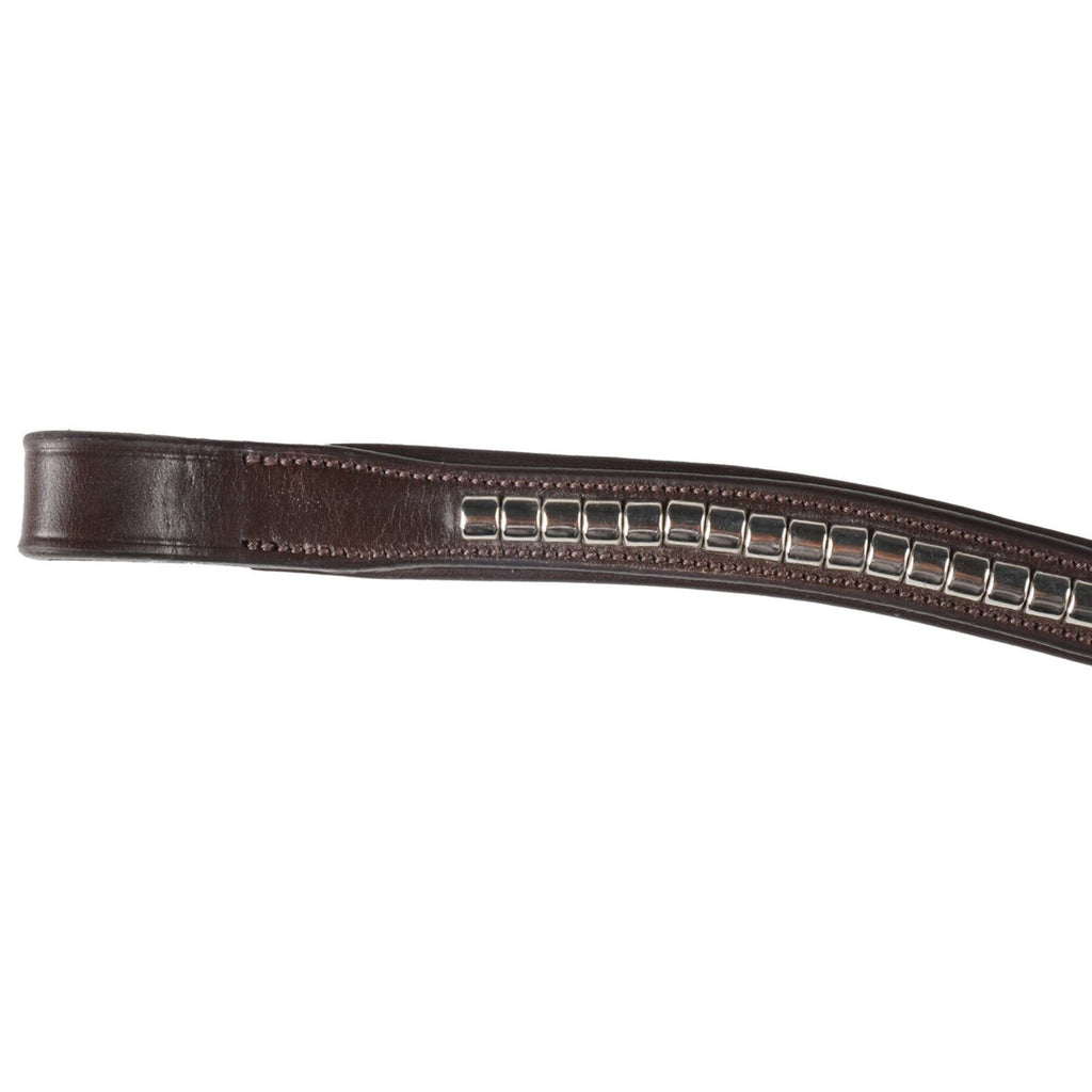Schockemöhle Stirnriemen Clincher Select Wave Espresso/Silber