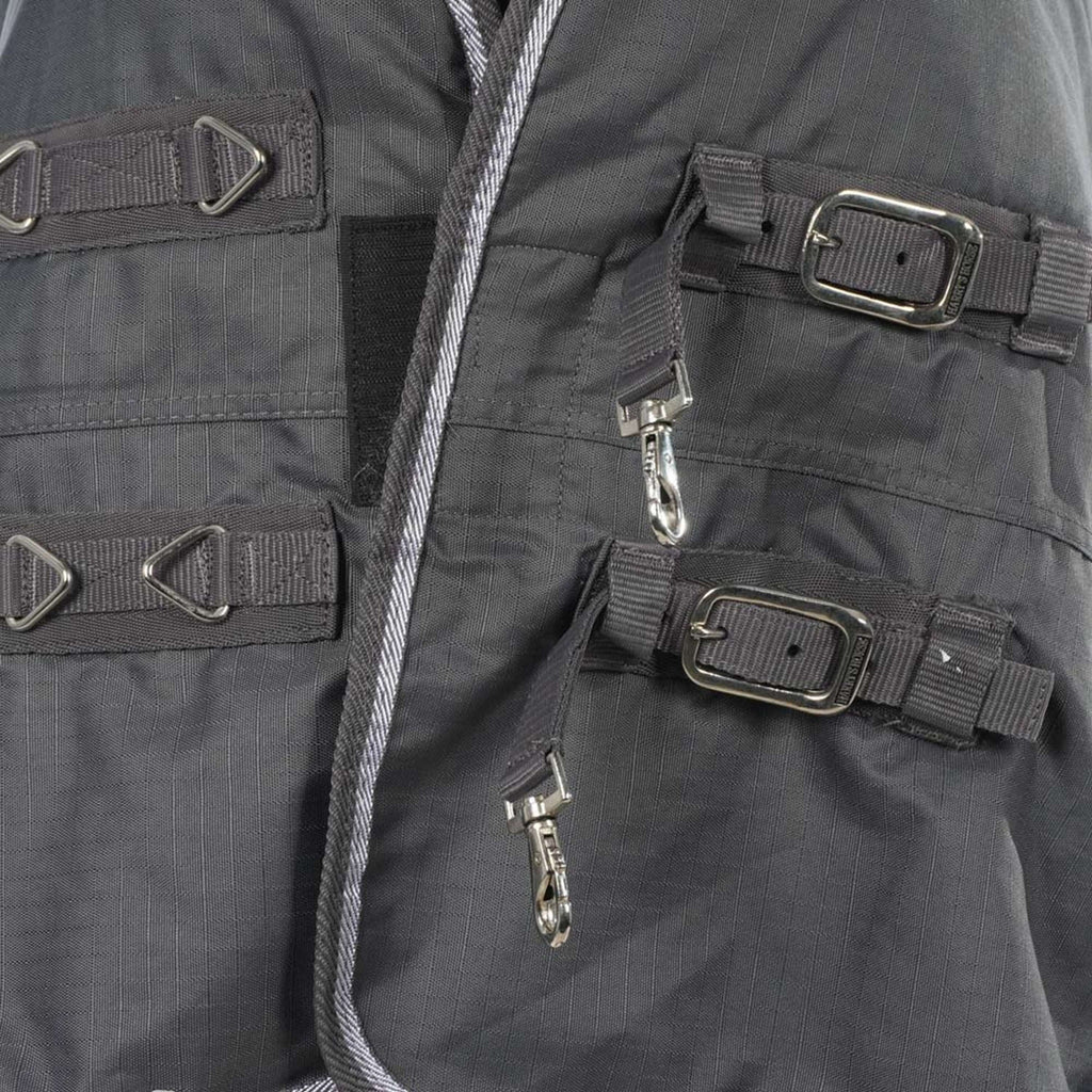 Harry's Horse Outdoordecke Thor 200g mit Hals Ebenholz