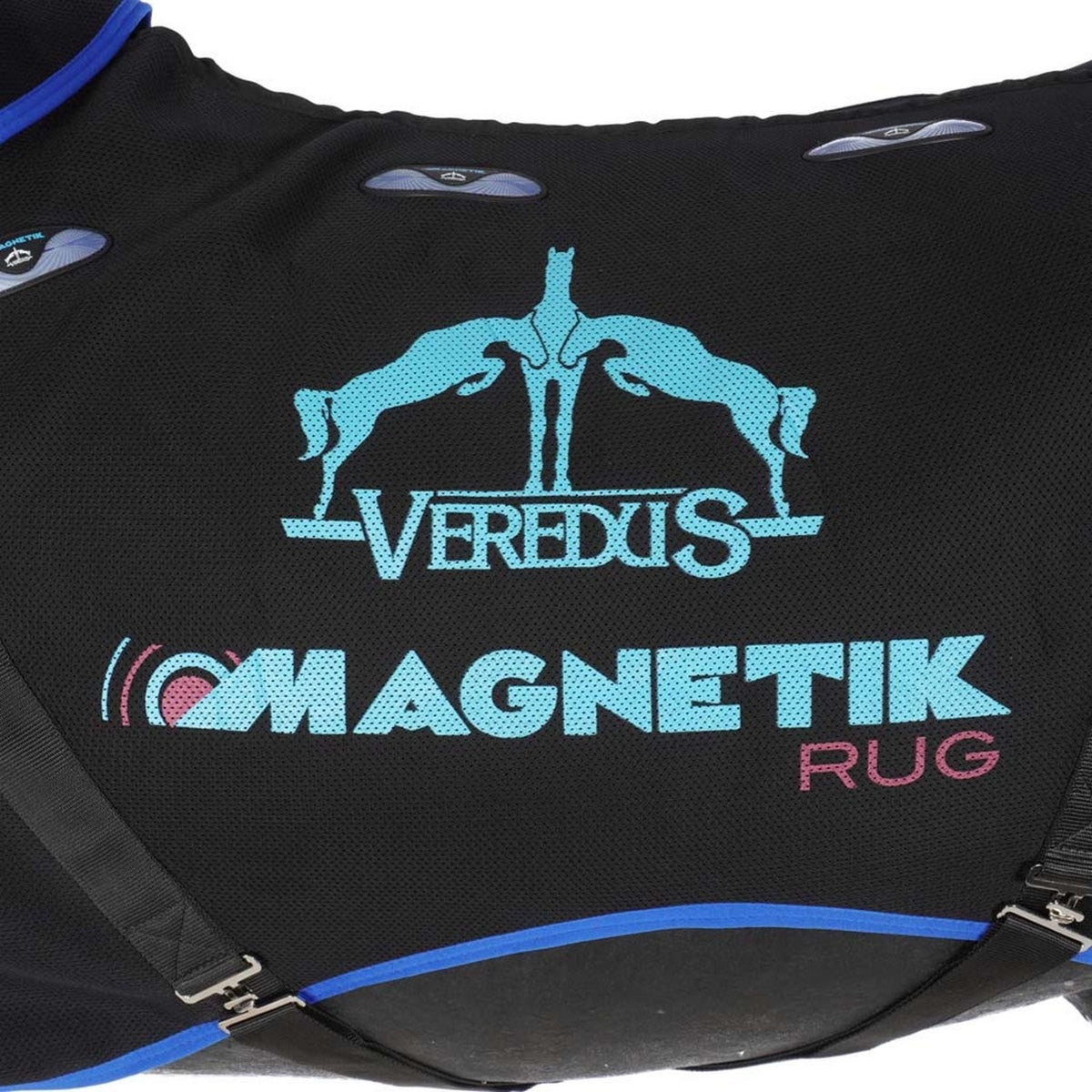 Veredus Therapiedecke Magnetik Rug Schwarz