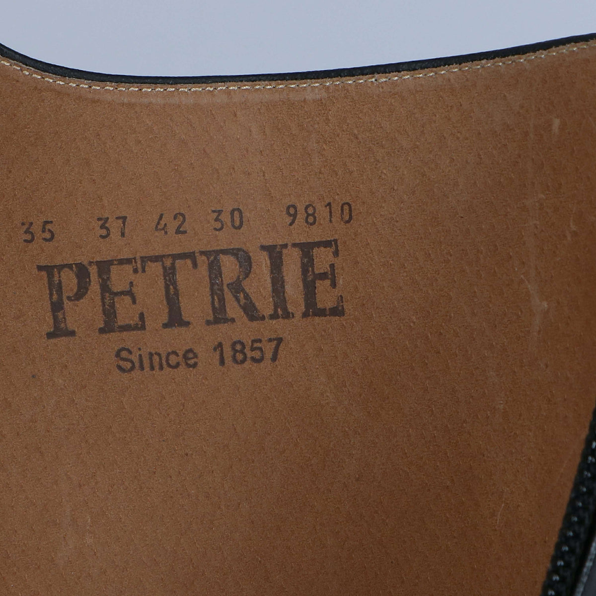 Petrie Reitstiefel Melbourne Schwarz