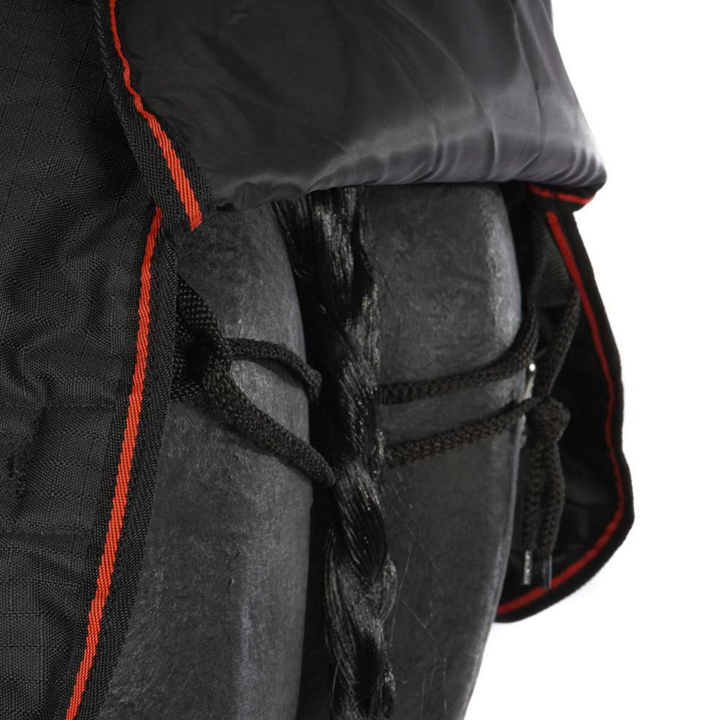HB Harry & Hector Outdoordecke 300g Schwarz/Rot