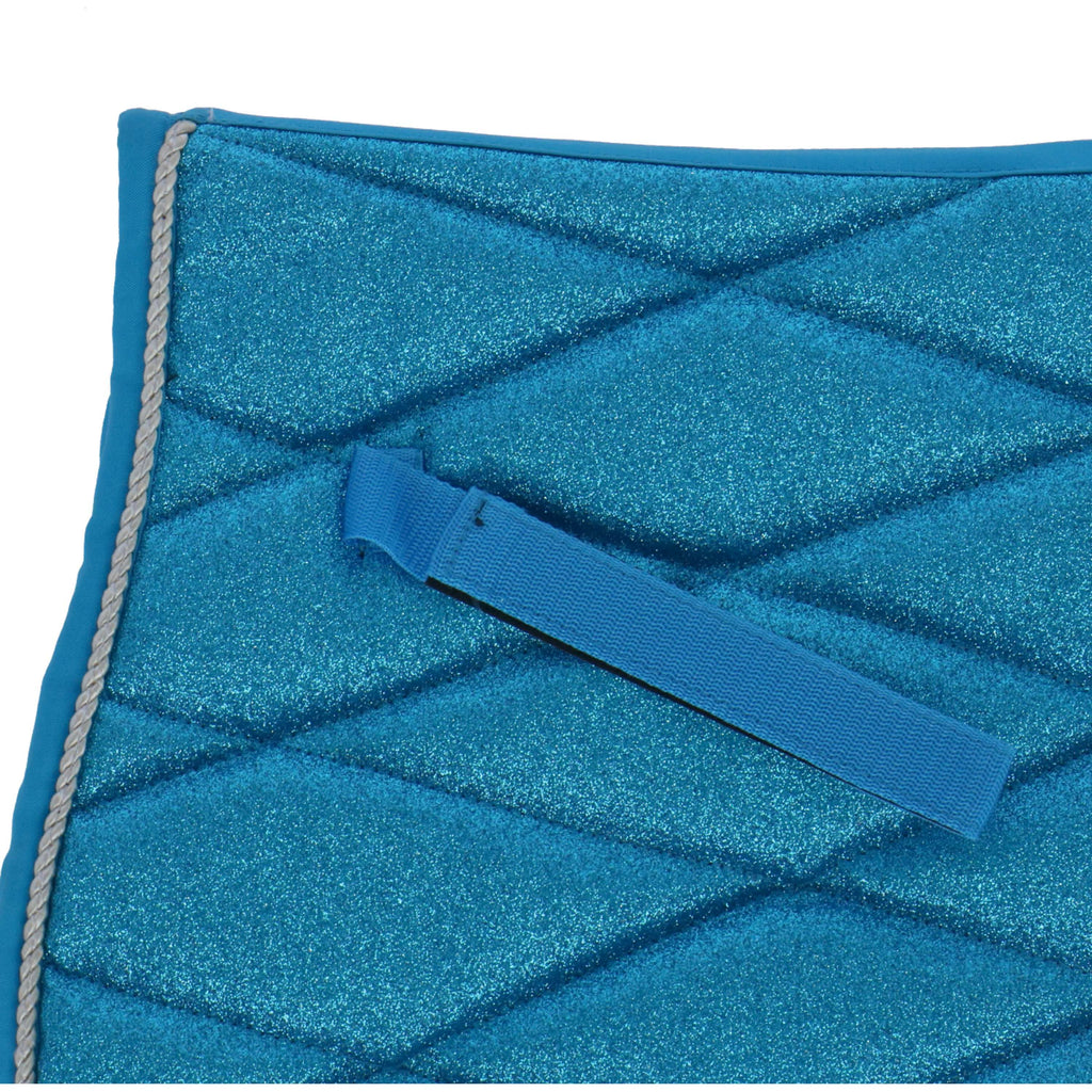 HB Harry & Hector Schabracke Sparkling Glitter Sea Blue