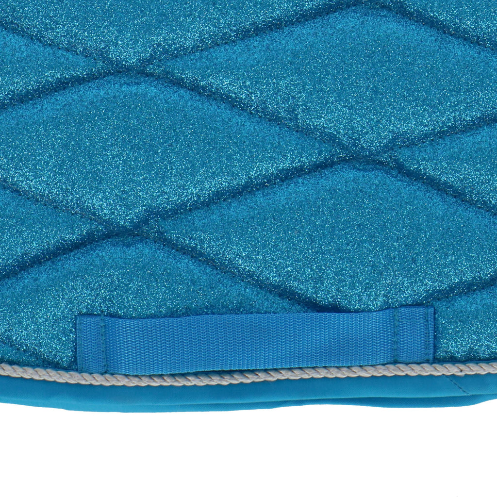 HB Harry & Hector Schabracke Sparkling Glitter Sea Blue