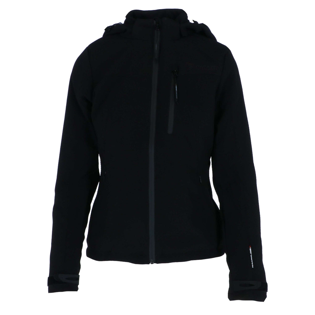 Catago Jacke Hybrid Kurz Schwarz